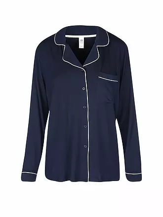CHELSEA PEERS | Ensemble de pyjama
Marque : CHELSEA PEERS
Couleur : bleu
Catégories : Mode, Femmes

Longueur des manches : Manches longues
Matière : Modal, Stretch, Jersey
Forme du col : Col à revers
Motif : Uni
Coupe (vêtement d'extérieur) : Ample
Détails : Poches | 